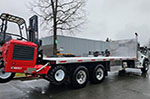Moffett M8 55.3-10 NX Forklift avec Camion Peterbilt VENDU