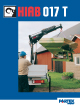 Téléchargez la brochure du modèle 017T