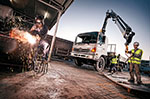 HIAB GRUE SUR CAMION X-CLX 128