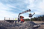 HIAB GRUE SUR CAMION X-HiPRO 358