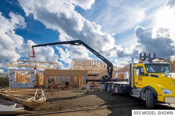 HIAB GRUE SUR CAMION K-HiPRO 515