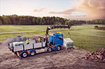 HIAB GRUE SUR CAMION X-HiPRO 418