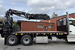 HIAB GRUE SUR CAMION X-HiPRO 418