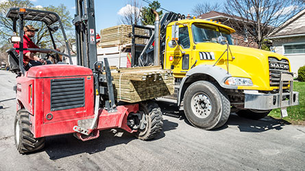 Chariot transportable Moffett