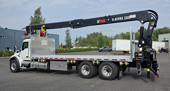 HIAB 285K-3 HiPro avec Camion Kenworth à vendre