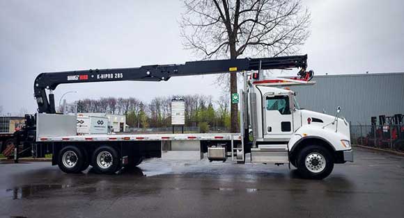 HIAB K-HiPro 285K-3 avec Camion Kenworth VENDU