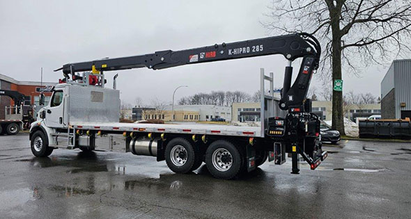 HIAB L-285K-3 HiPro avec Camion Western Star à vendre