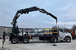 Ensemble Grue HIAB X-Hi Pro 638E-6 + Jib 150X-6 sur Camion Kenworth VENDU